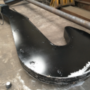 Laminated hook Laminated hook